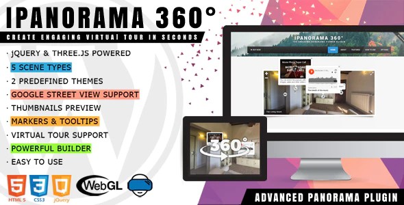 WordPress插件-iPanorama 360° V1.6.28汉化版已更新