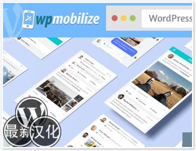 WP插件-移动网站-WP Mobilize汉化版【v1.0.3】