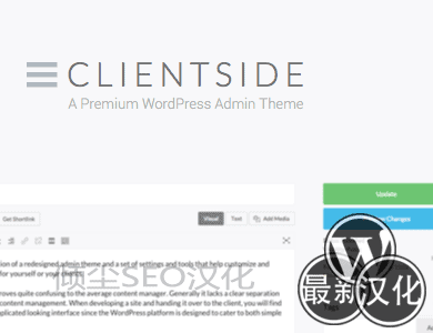 WordPress插件-主题管理-Clientside汉化版【V1.13.2】