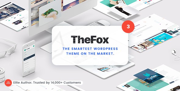 TheFox英文版 WordPress 多用途 响应式主题【V3.9.9.9.67】