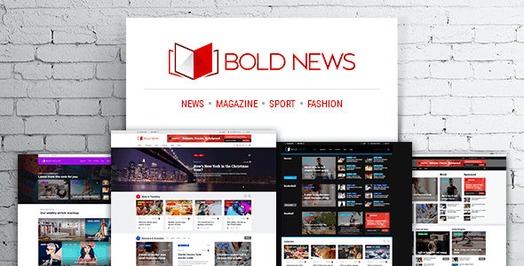 Bold News主题英文版 WordPress响应式 新闻杂志主题【v1.4.8】