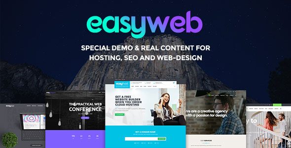 EasyWeb主题英文版 WordPress响应式 多用途主题【v2.4.5】