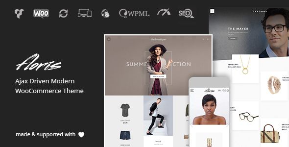 Floris主题英文版 WordPress响应式 购物主题【v1.9.7】