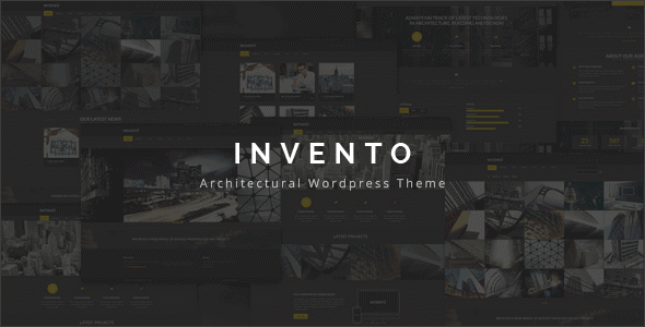 Invento主题英文版 WordPress响应式 建筑主题【v2.4】