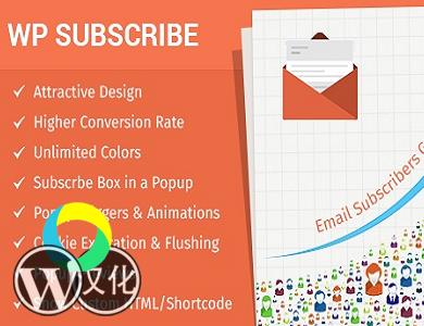WordPress插件-订阅插件-WP Subscribe Pro汉化版【v1.5.28】
