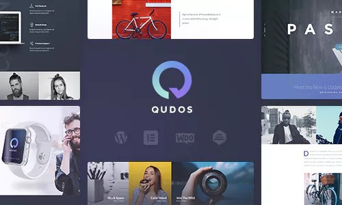 Qudos主题英文版 WordPress多用途元素主题 摄影主题【v1.0.6.2】