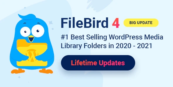 WordPress插件-FileBird Pro V5.1.4汉化版已更新