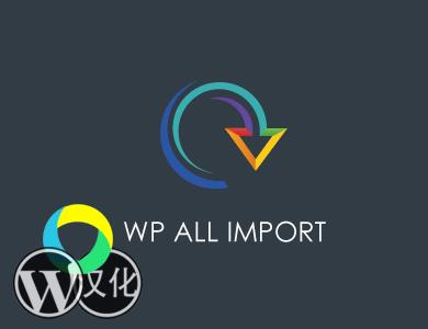 WordPress插件-专业数据导入-WP All Import Pro汉化版【V4.8.5】