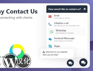 WordPress插件-WP联系我们-WordPress Any Contact Us汉化版【V1.0.4】