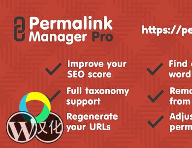 WordPress插件-永久链接管理-Permalink Manager Pro汉化版【V2.2.8.8】