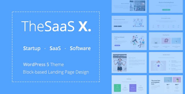 TheSaaSX英文版主题-响应式主题-WordPress响应式【V1.1.4】