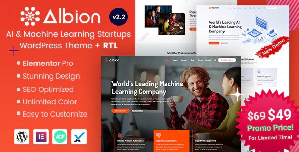 Albion英文版主题-AI主题-WordPress响应式【V2.2.0】