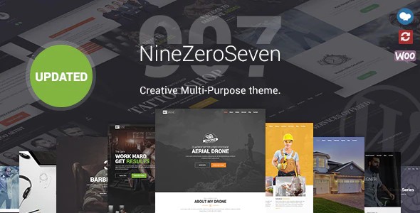 NineZeroSeven英文版主题-响应式多功能主题-WordPress响应式【V4.3.8】