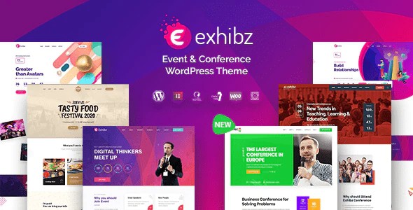 Exhibz英文版主题-活动会议主题-WordPress响应式【V2.2.6】