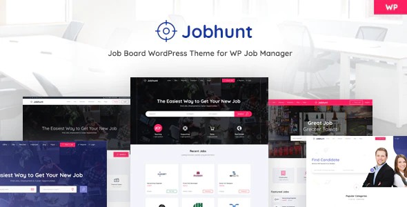 Jobhunt英文版主题-求职网站主题-WordPress响应式【V1.2.3】