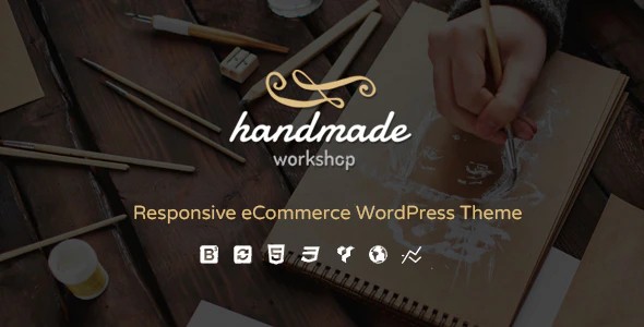 HandMade英文版主题-商城主题-WordPress响应式【V5.0】