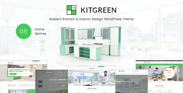KitGreen英文版主题-室内设计主题-WordPress响应式【V1.5.4】