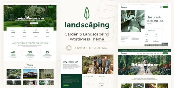 Landscaping英文版主题-园林绿化主题-WordPress响应式【V14.6】