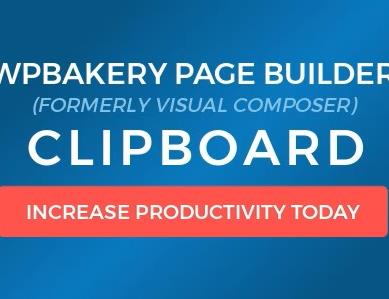 WordPress插件-可视化剪辑版-WPBakery Page Builder Clipboard汉化版【V5.0.2】