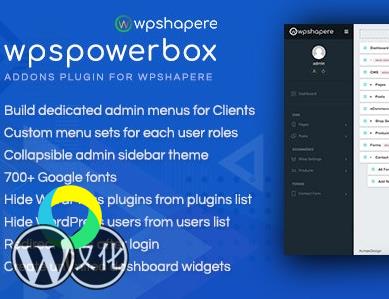 WordPress插件-WPShapere主题管理扩展-WPSPowerbox汉化版【V2.0.1】