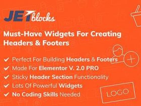 WordPress插件-Elementor扩展元素-JetBlocks For Elementor汉化版【V1.3.1】