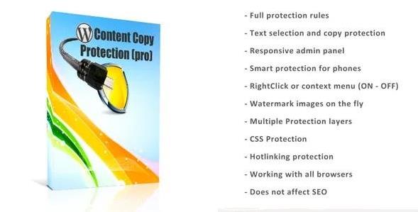 WordPress插件-WP Content Copy Protection & No Right Click V12.6汉化版已更新
