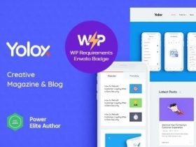 WordPress主题-个人博客主题-Yolox汉化版【V1.0.8】