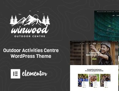 WordPress主题-户外探险-Winwood主题英文版【V1.6.8】