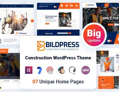 BildPress主题英文版-WordPress建筑工业-WordPress主题【V1.3.1】